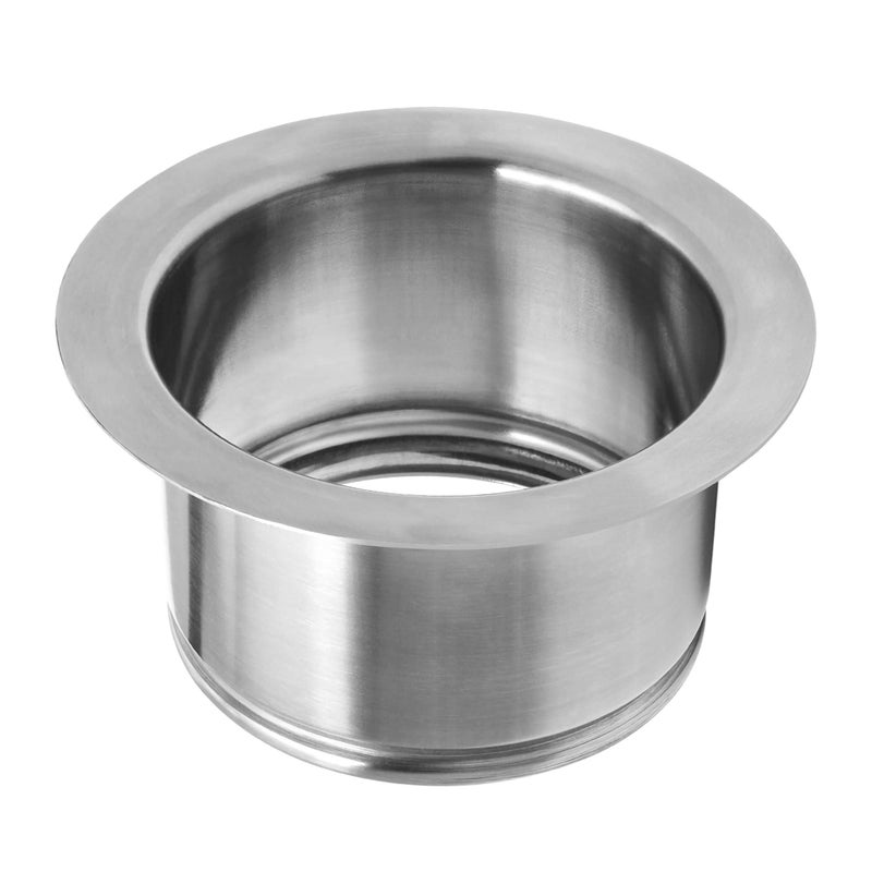CLEESINK Extended Garbage Disposal Flange, Deep Kitchen Sink Flange for Disposers That Use A 3 Bolt Mount, Fit 3-1/2 Inch Standard Sink Drain Hole - Image 1